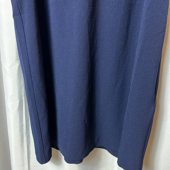 Felicity & Coco Navy Pink Sleeveless Shift Dress Small Petite SP Colorblock - Picture 3 of 6